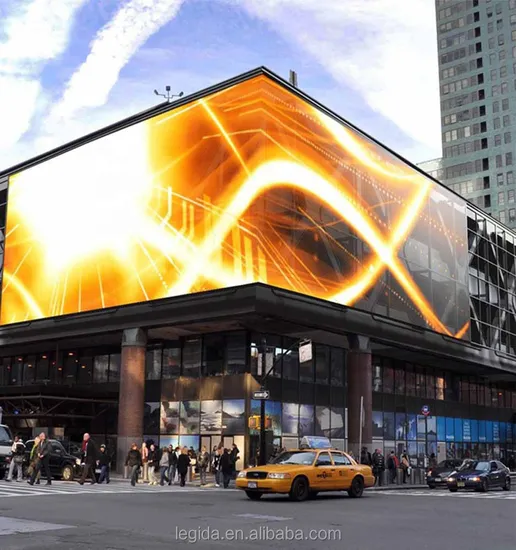 Wasserdichtes P8-Vollfarb-LED-Display für den Außenbereich mit fester Installation