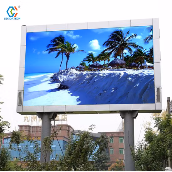 Legida Outdoor Kapazitive 960*960 Outdoor LED Billboards Bildschirm Feste Digitale P10 P8 P6 P5 Zeichen Display