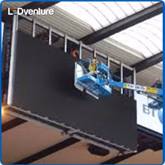 Vollfarbige Indoor-Outdoor-Werbung zur Vermietung von SMD-Perimeter-Sport-LED-Bildschirmen